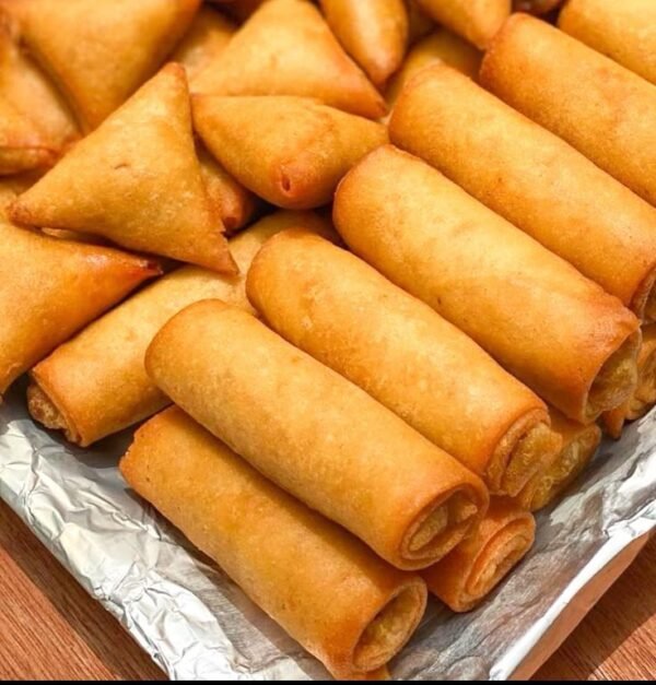 Spring Roll or Samosa